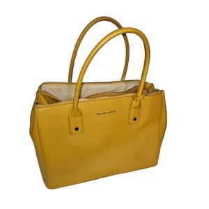 New York & Company Mustard Tote Bag
